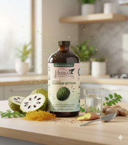 Organic Soursop Bitters 32 oz